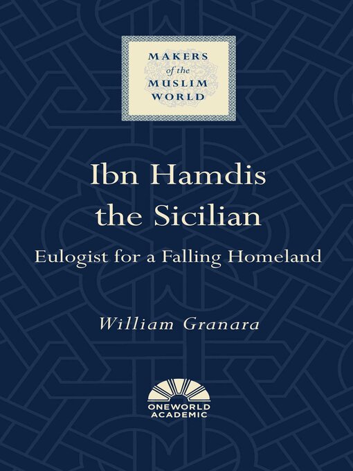 Detalles del título Ibn Hamdis the Sicilian de William Granara - Lista de espera